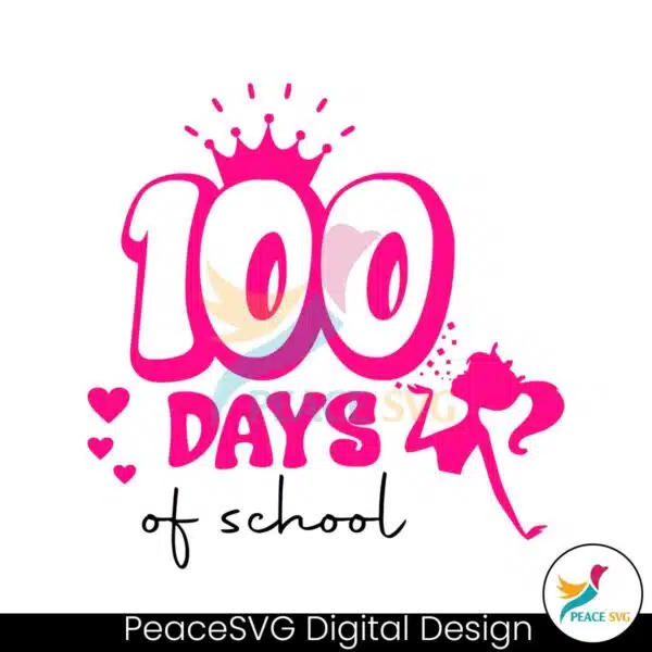 100-days-of-school-pink-doll-barbie-svg