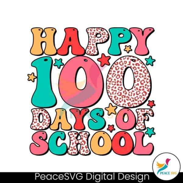 happy-100-days-of-school-teacher-svg