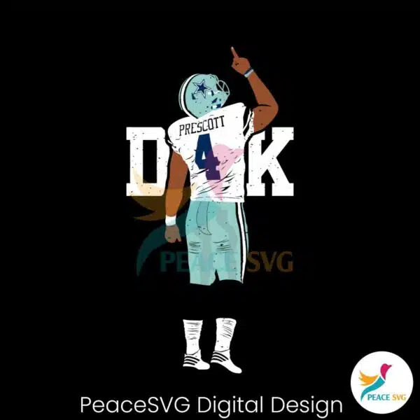 dak-prescot-dallas-cowboys-football-player-svg-digital-download