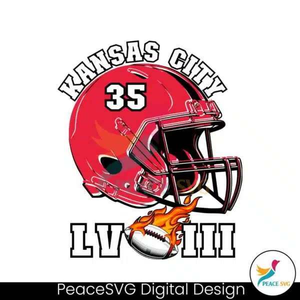 super-bowl-lviii-kansas-city-football-helmet-svg