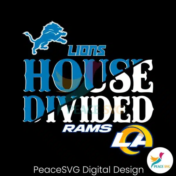 house-divided-detroit-lions-vs-los-angeles-rams-svg