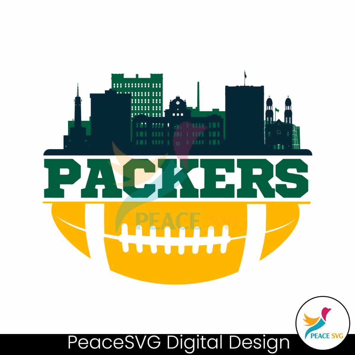 nfl-packers-football-skyline-svg