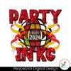 party-in-kc-football-2024-disco-ball-png