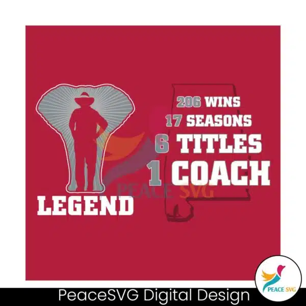 legend-alabama-nick-saban-coach-svg-digital-download