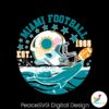 miami-football-helmet-dolphin-svg-digital-download