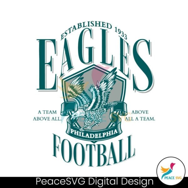 retro-philadelphia-eagles-football-established-1933-svg