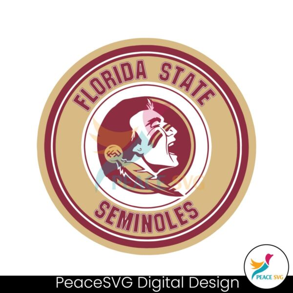 vintage-florida-state-seminoles-football-ncaa-svg