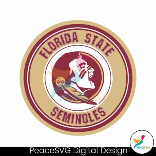 vintage-florida-state-seminoles-football-ncaa-svg