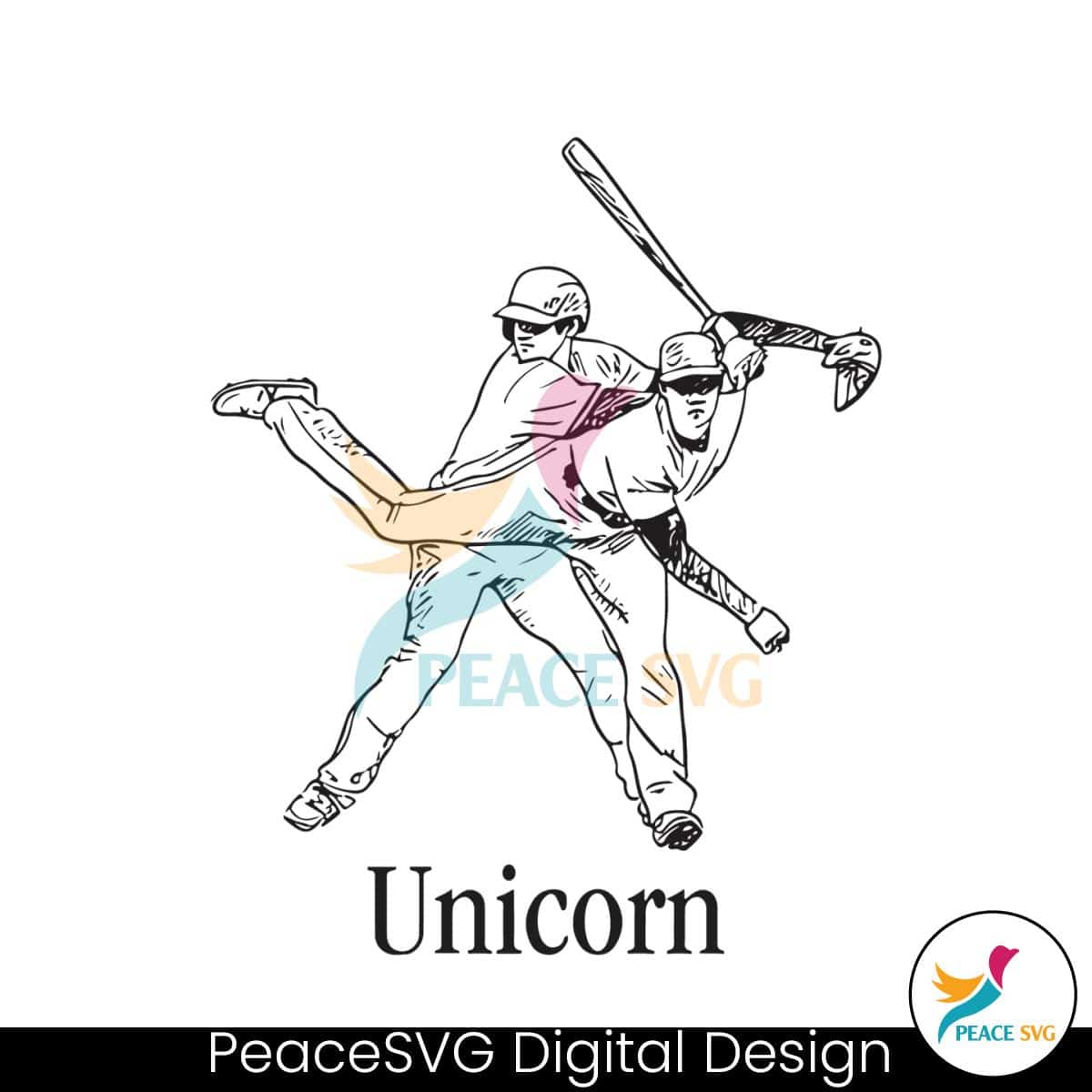 shohei-ohtani-unicorn-baseball-svg