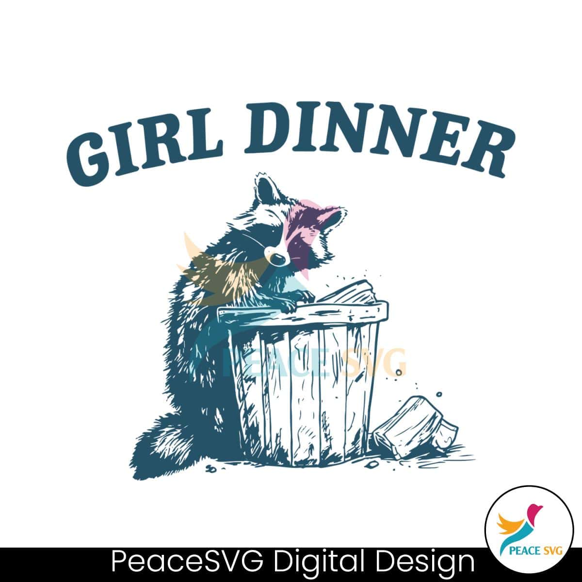 girl-dinner-raccoon-trash-meme-svg
