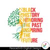 Black History Honoring The Past Inspiring The Future SVG