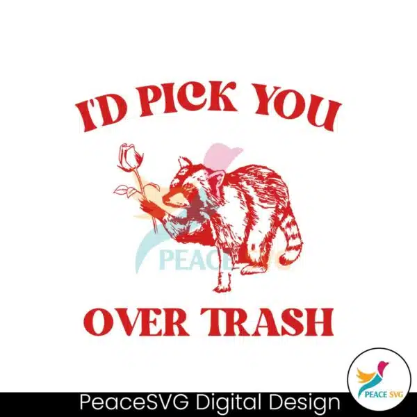 raccoon-id-pick-you-over-trash-svg