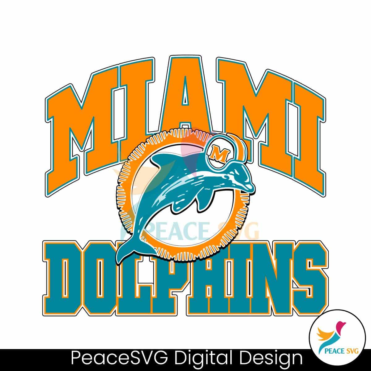retro-miami-dolphins-football-svg-digital-download