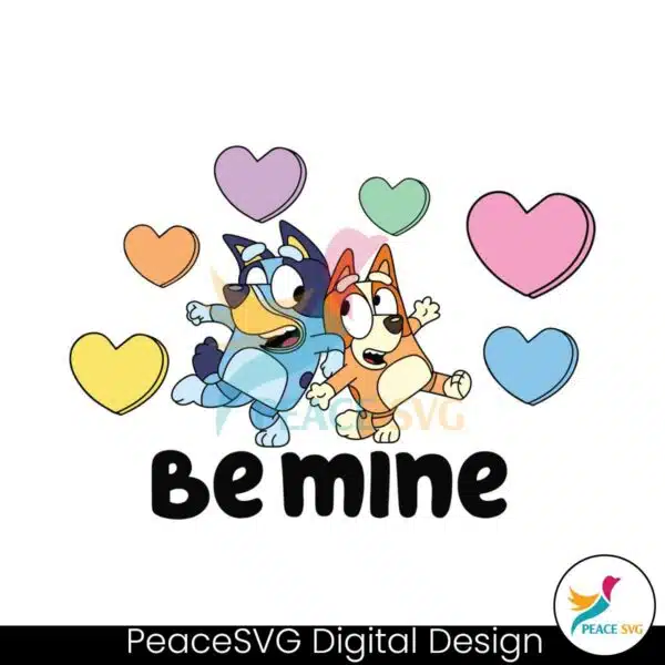 be-mine-bluey-bingo-valentine-couple-svg