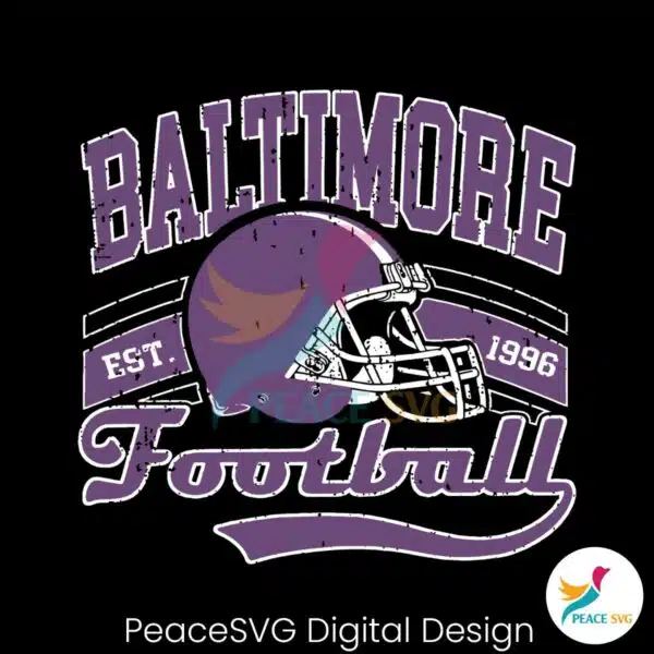 vintage-baltimore-football-est-1996-svg