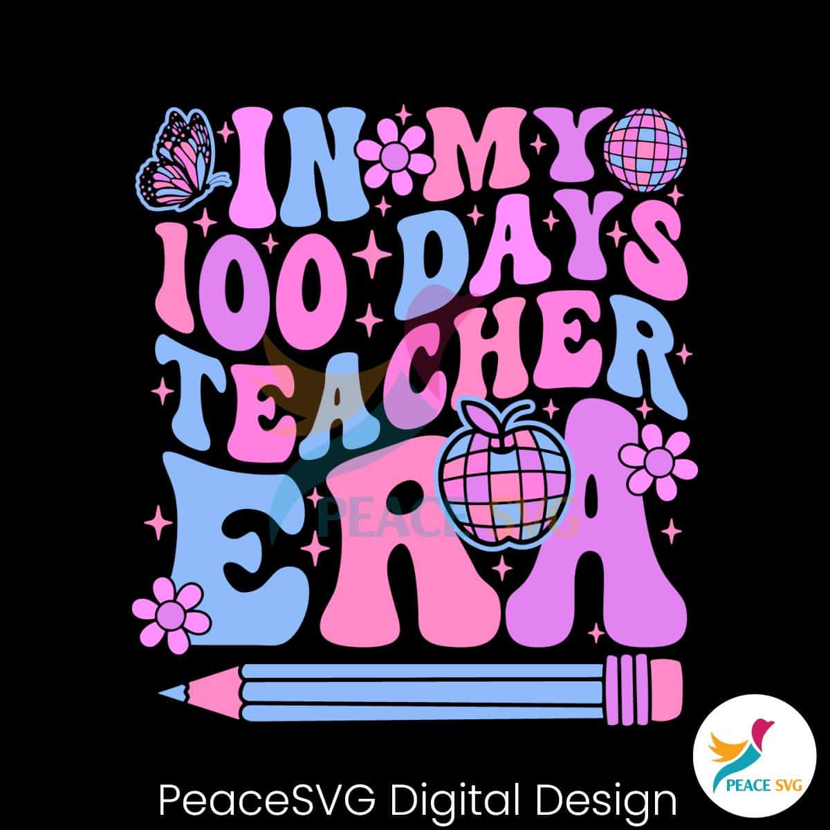 retro-in-my-100-days-teacher-era-svg