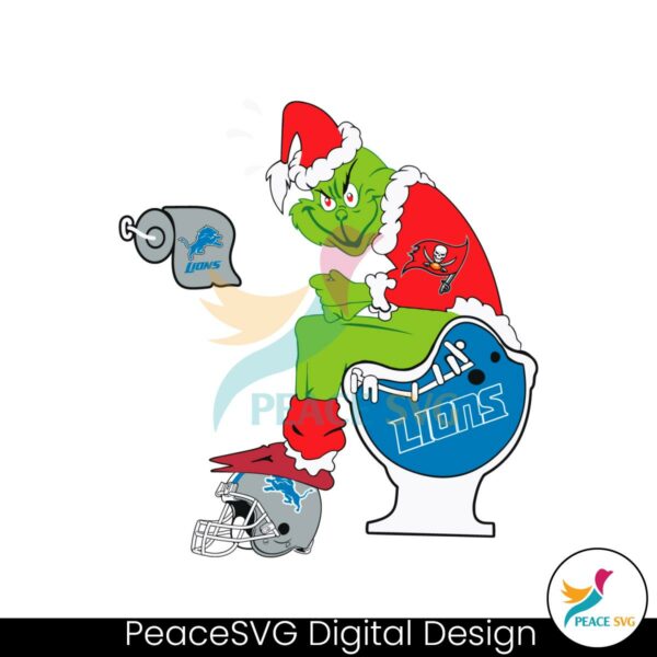 grinch-tampa-bay-buccaneers-and-detroit-lions-svg