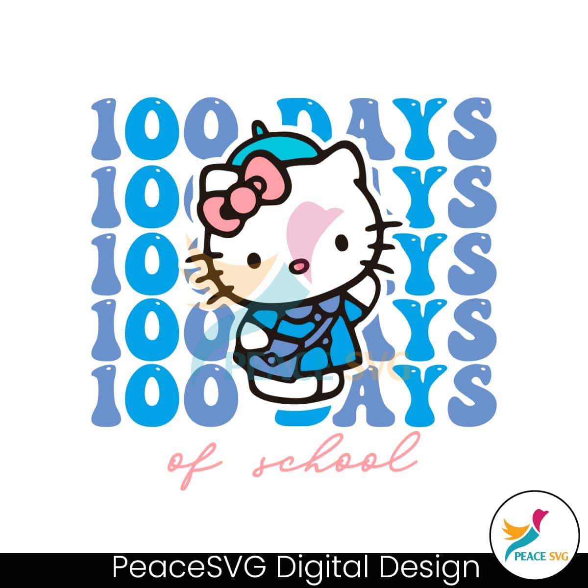 kitty-100-days-of-school-svg