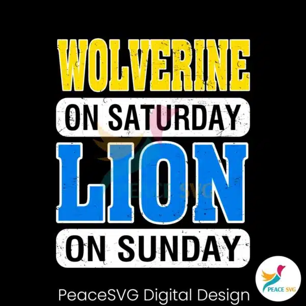 wolverine-on-saturday-lion-on-sunday-svg