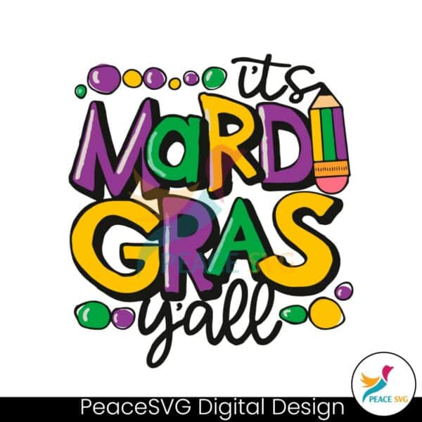 vintage-its-mardi-gras-yall-svg