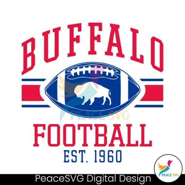 vintage-buffalo-football-est-1960-svg