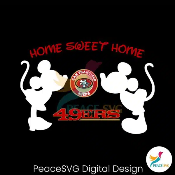 mickey-minnie-home-sweet-home-san-francisco-49ers-svg
