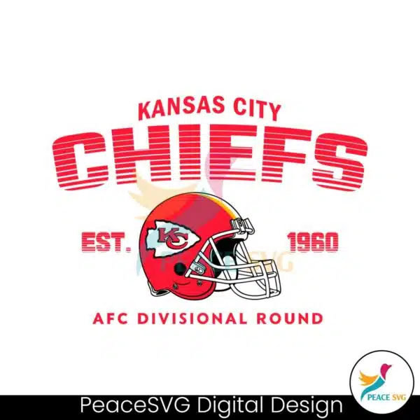 chiefs-est-1960-afc-divisional-round-helmet-svg