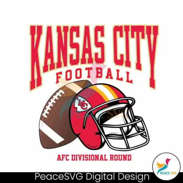 kansas-city-afc-divisional-round-helmet-svg