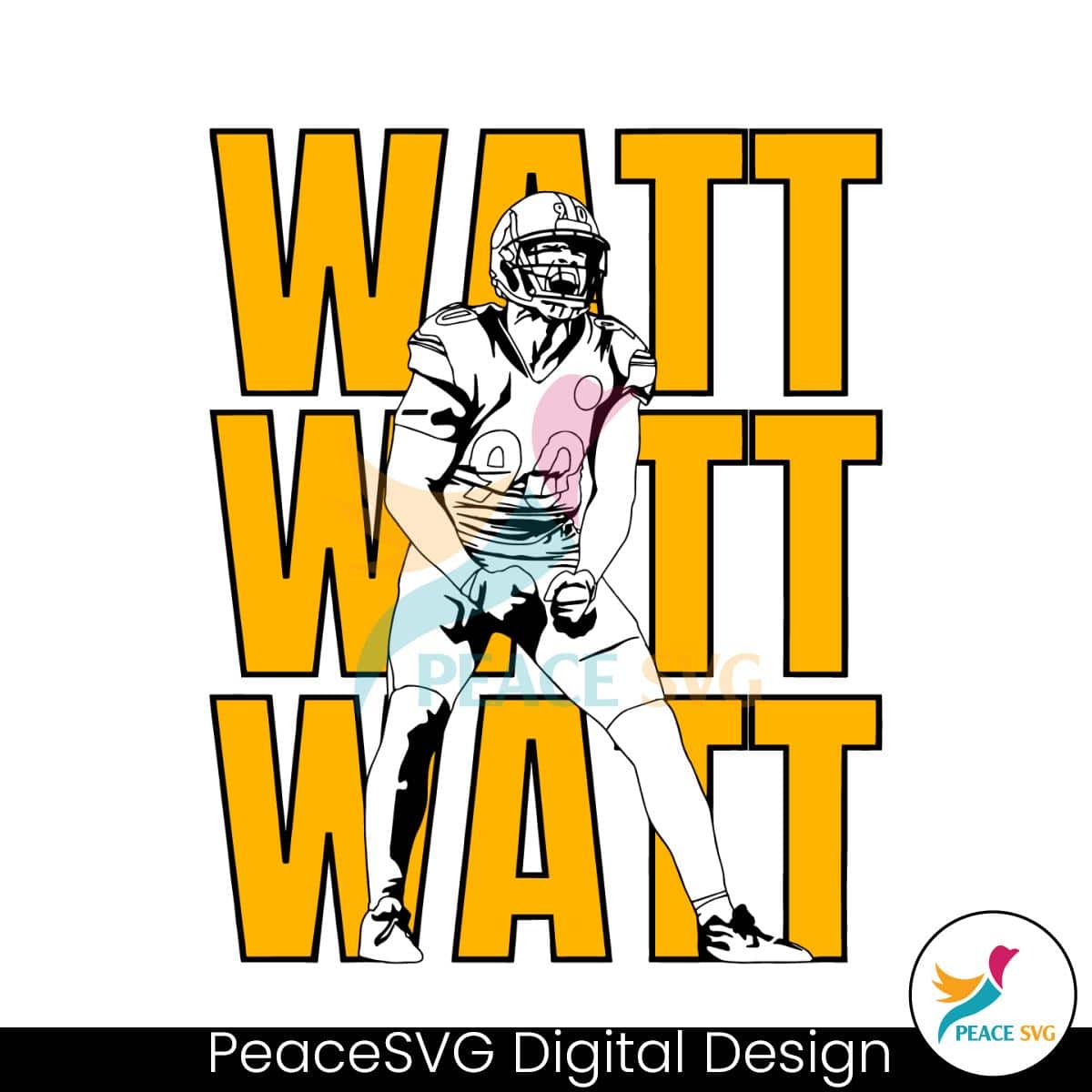 trent-jordan-watt-pittsburgh-steelers-player-svg