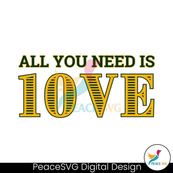 all-you-need-is-love-packers-svg