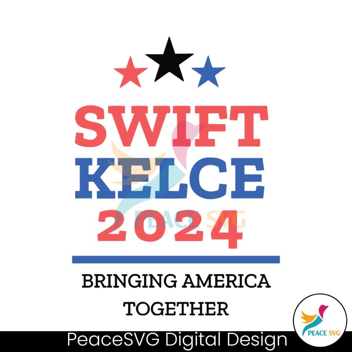 Swift Kelce Bringing America Together SVG