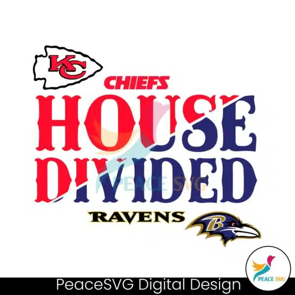 house-divided-kansas-city-chiefs-vs-baltimore-ravens-svg