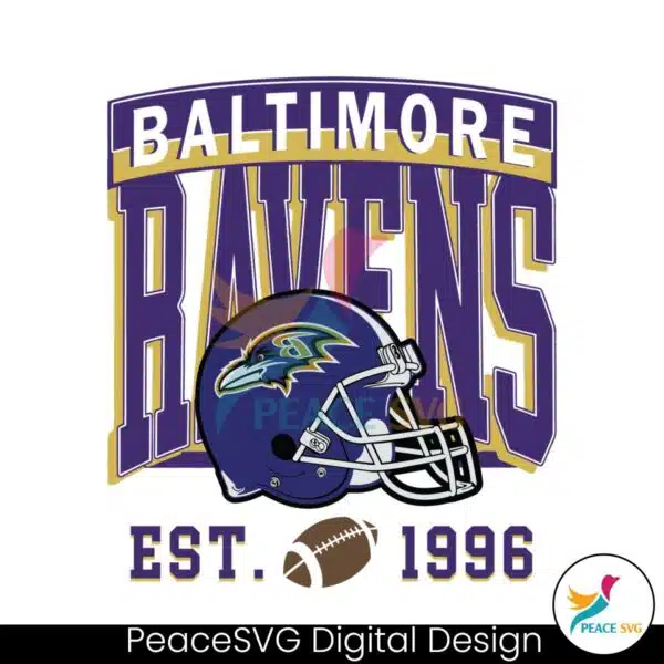 vintage-baltimore-ravens-football-helmet-1966-svg