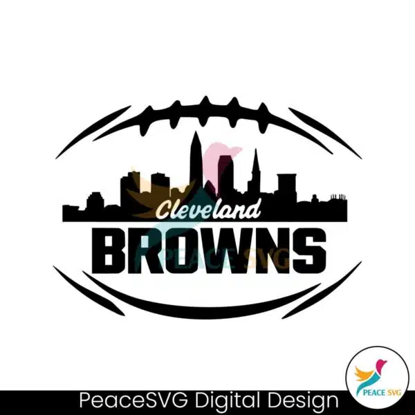 cleveland-browns-skyline-football-svg-digital-download