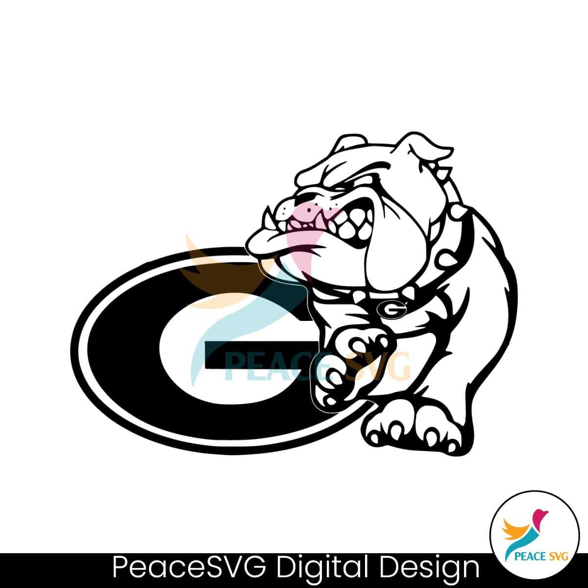 Georgia Bulldogs College Football Svg Digital Download » PeaceSVG