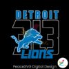 retro-detroit-lions-313-logo-svg