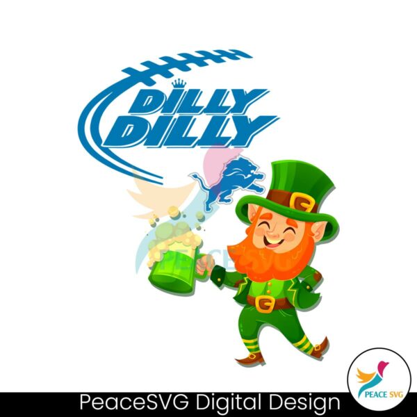 detroit-lions-dilly-dilly-patricks-day-png