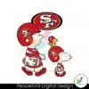 snoopy-the-peanuts-san-francisco-49ers-svg