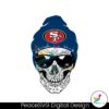 horror-skull-san-francisco-49ers-svg