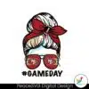 san-francisco-49ers-messy-bun-mom-game-day-svg