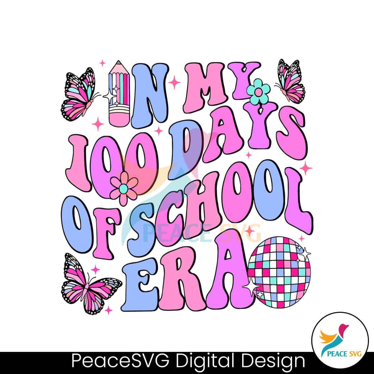 in-my-100-days-of-school-era-disco-ball-svg