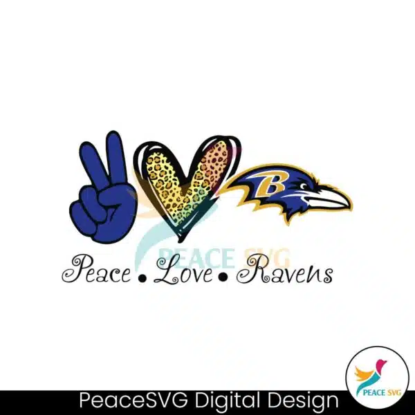 peace-love-ravens-football-team-svg