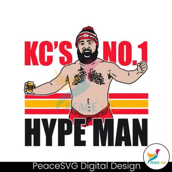 kc-no-1-kelce-hype-man-football-svg