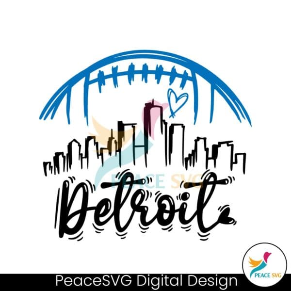 nfl-detroit-football-skyline-svg