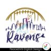 nfl-ravens-football-skyline-svg