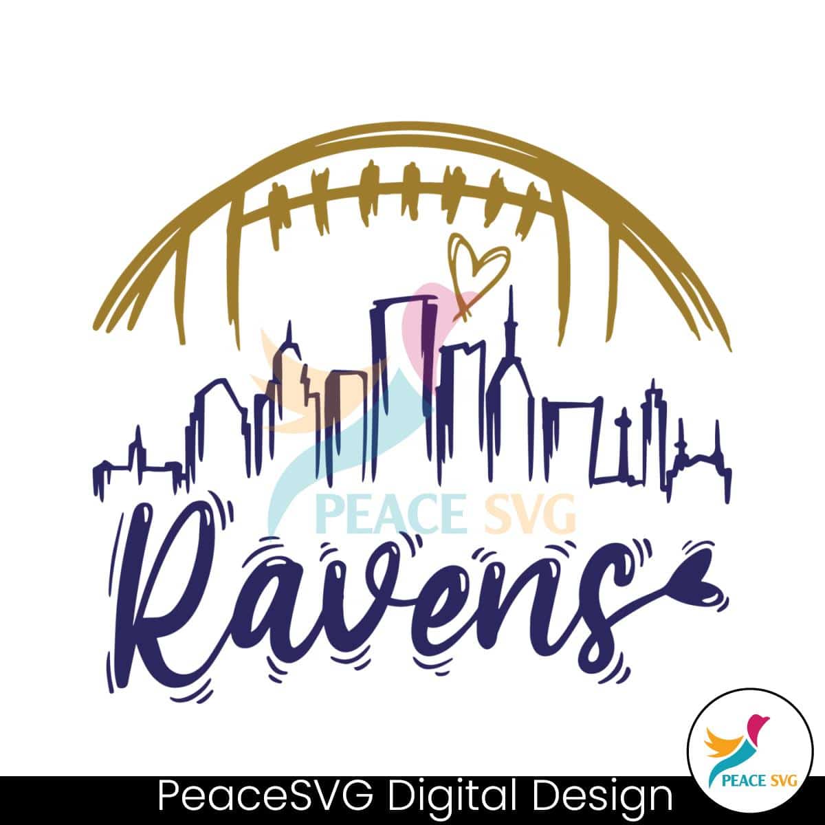 nfl-ravens-football-skyline-svg