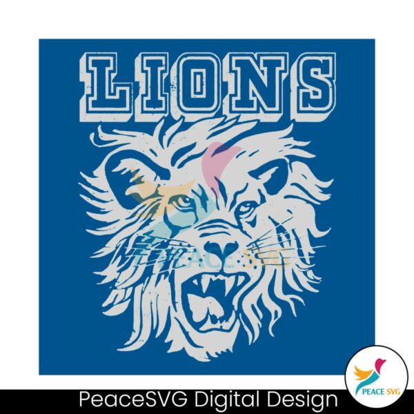 detroit-lions-mascot-nfl-team-svg