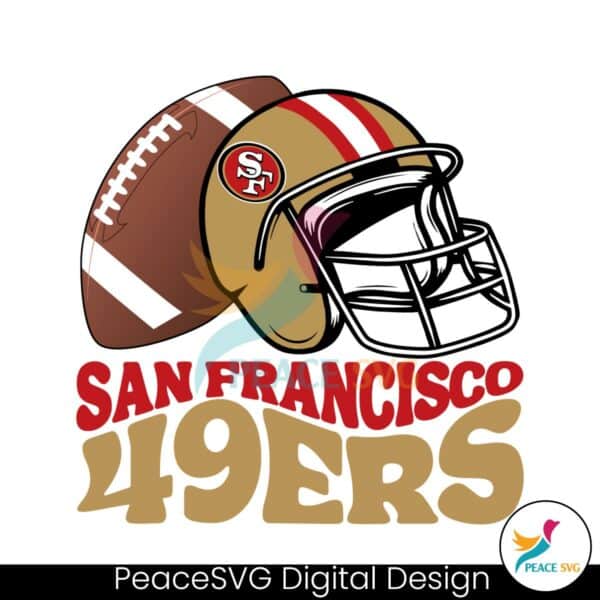 san-francisco-49ers-helmet-football-svg-download