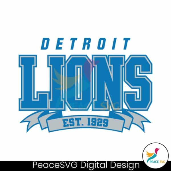 nfl-game-day-detroit-lions-est-1929-svg