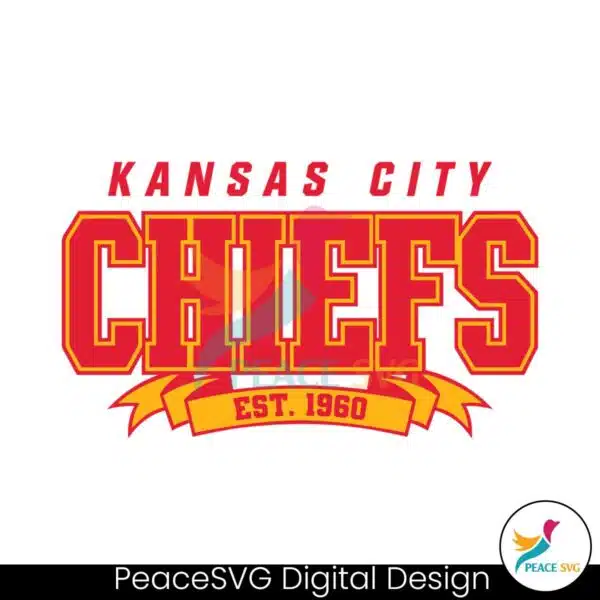 kansas-city-chiefs-football-est-1960-svg